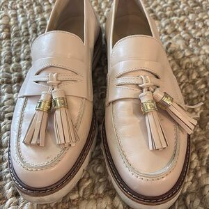 Stuart weitzman tassel loafers